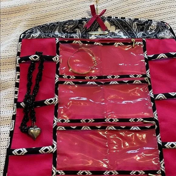 Pink Hanging Jewelry Organizer - Picture 4 of 4